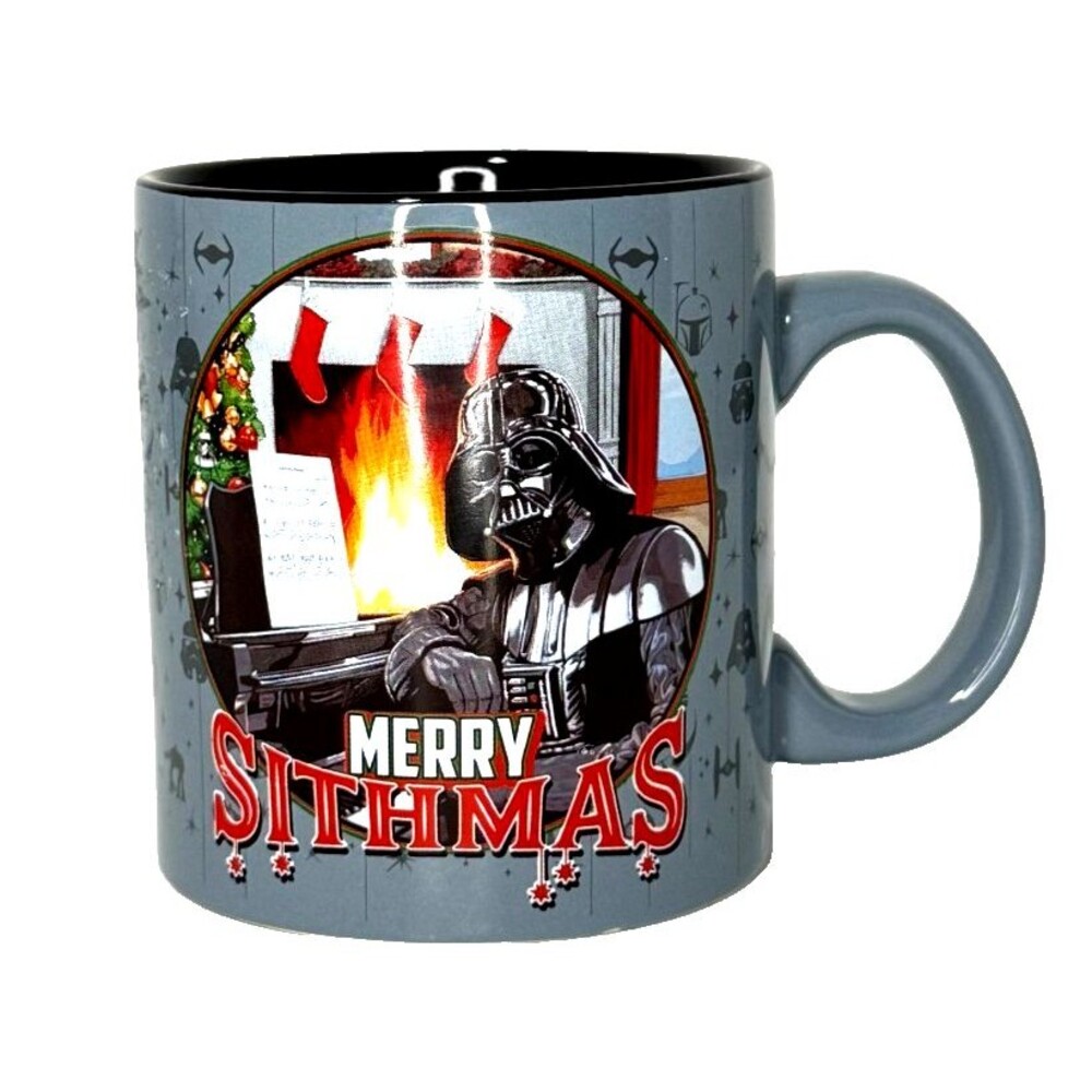 Star Wars Merry Sithmas Darth Vader Christmas Coffee Mug 20oz Disney Lucasfilm